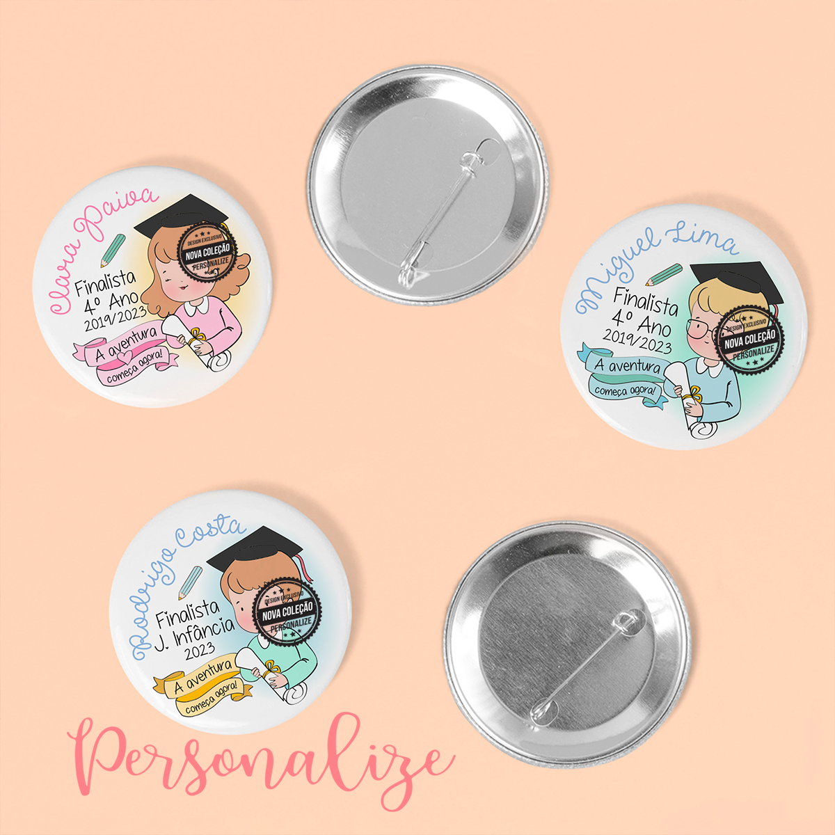 Crachás "Finalistas"