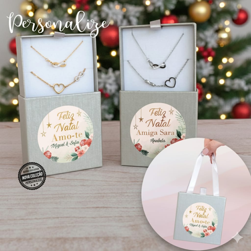 Conjunto fio e pulseira " Infinito"