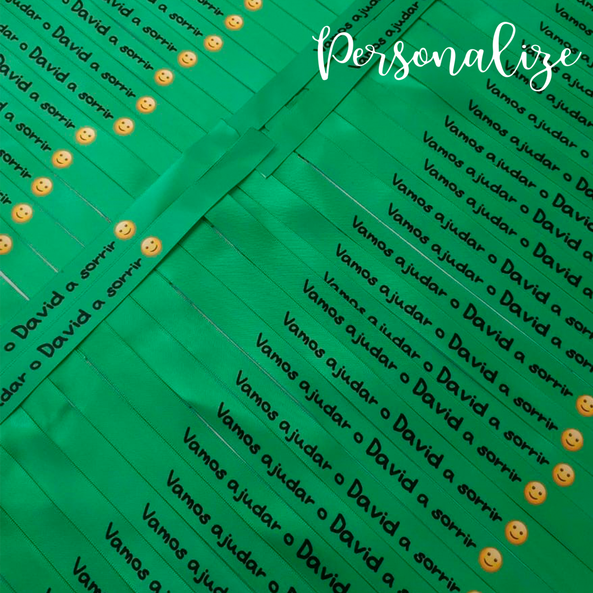 Fita tecido personalizadas