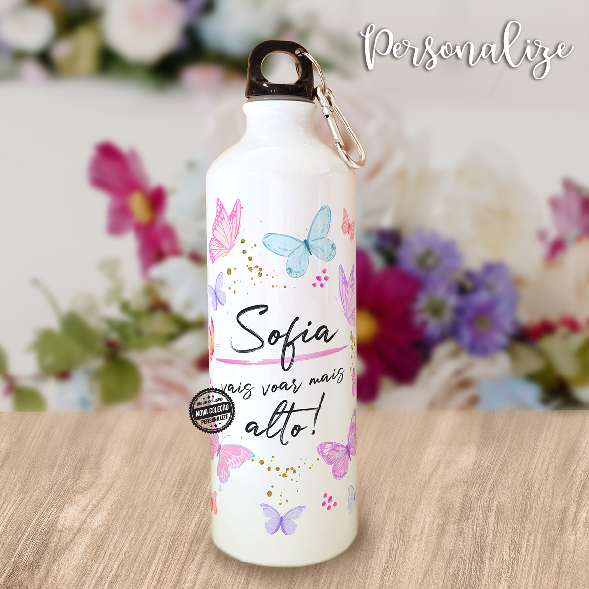 Garrafa "Borboletas"