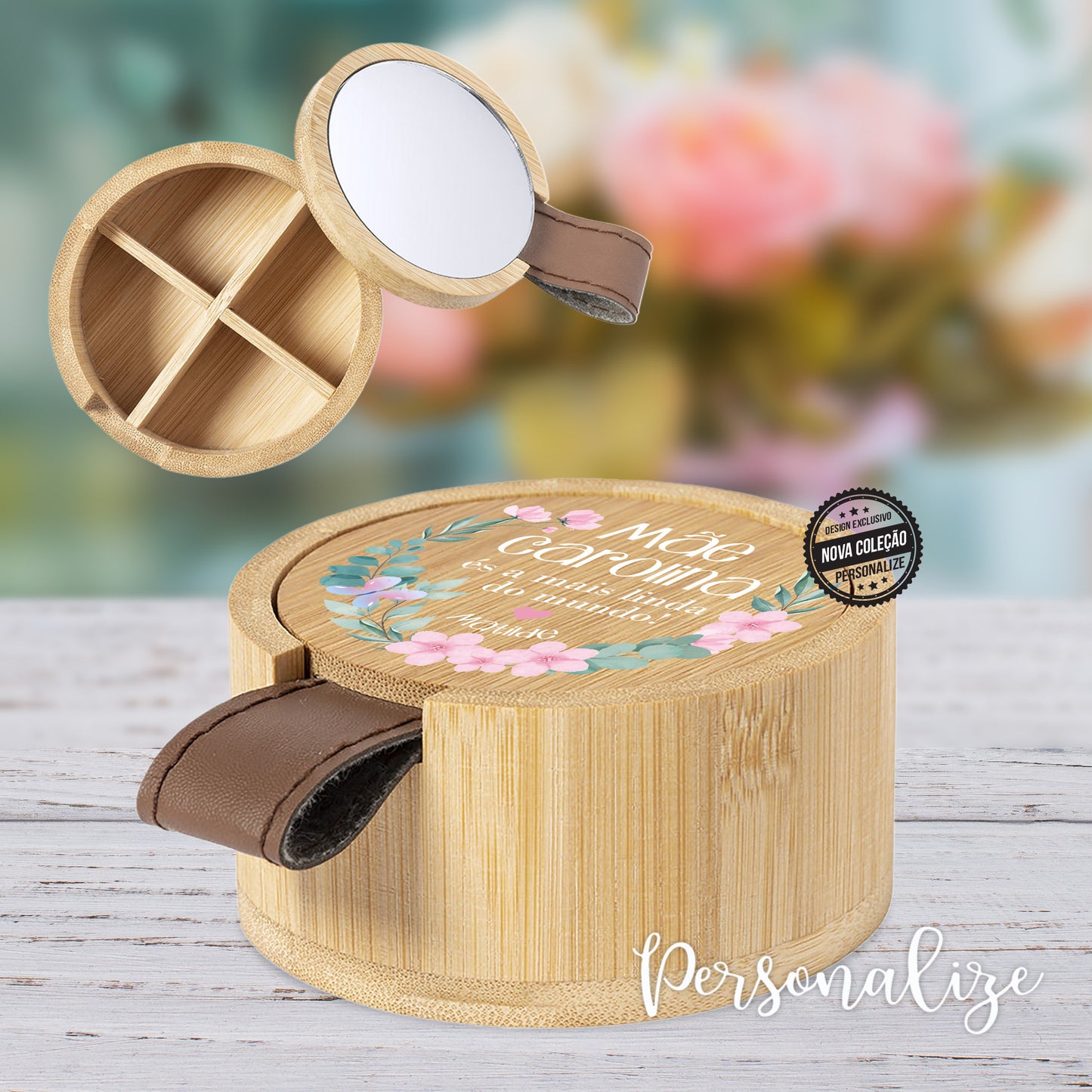 Guarda jóias " Mãe mais linda "