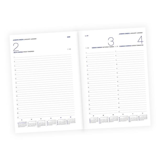 Agenda 2026 fotografia e frase inspiradora