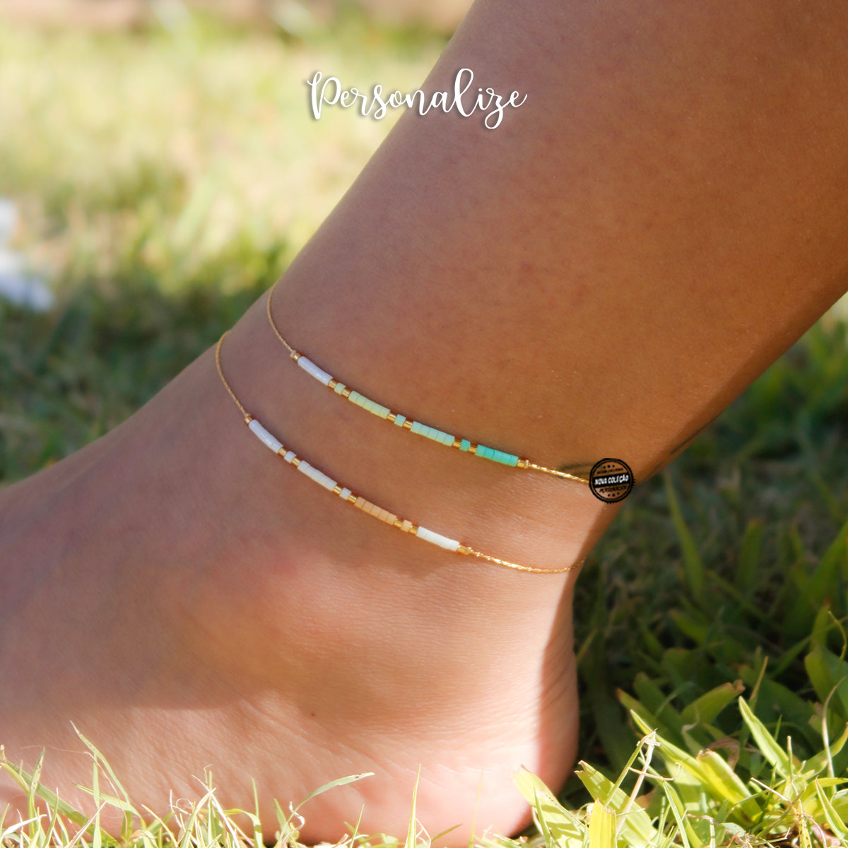 Pulseira de pé "cutie"