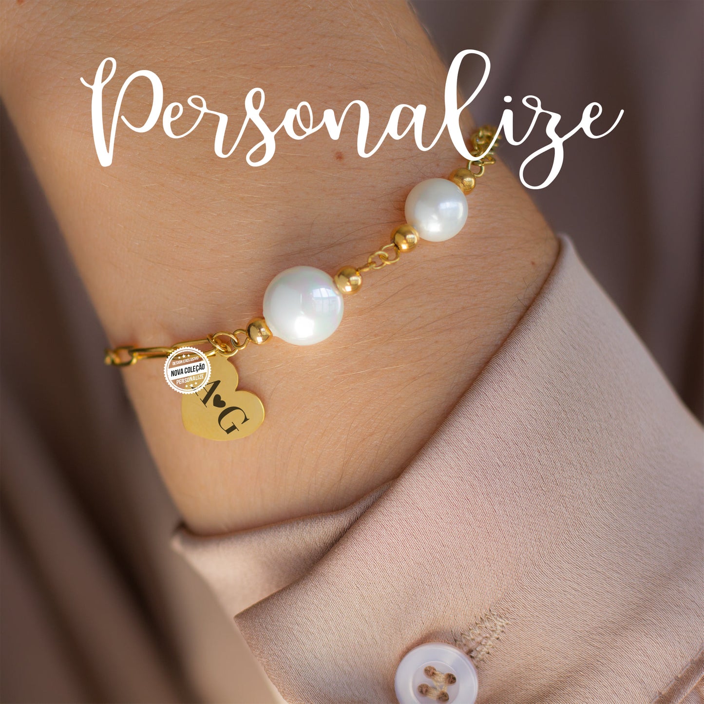 Pulseira " Pérolas "