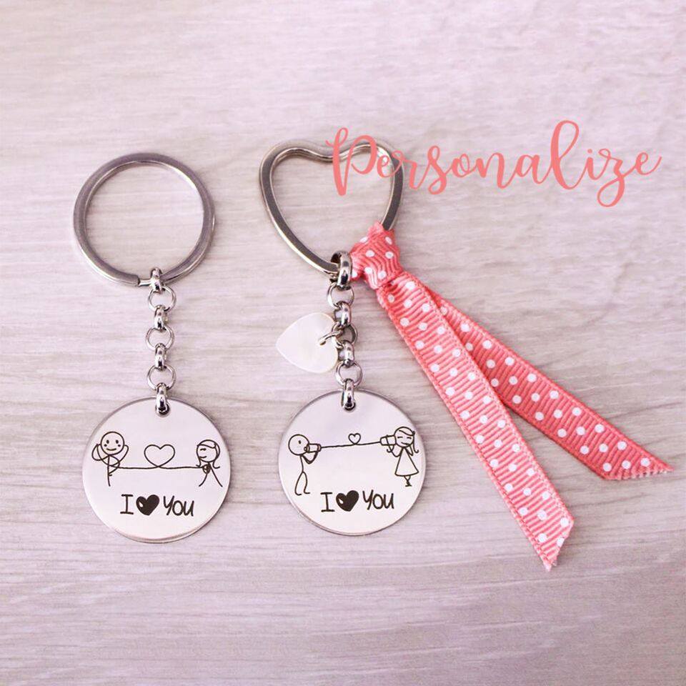 Conjunto de porta chaves Personalize