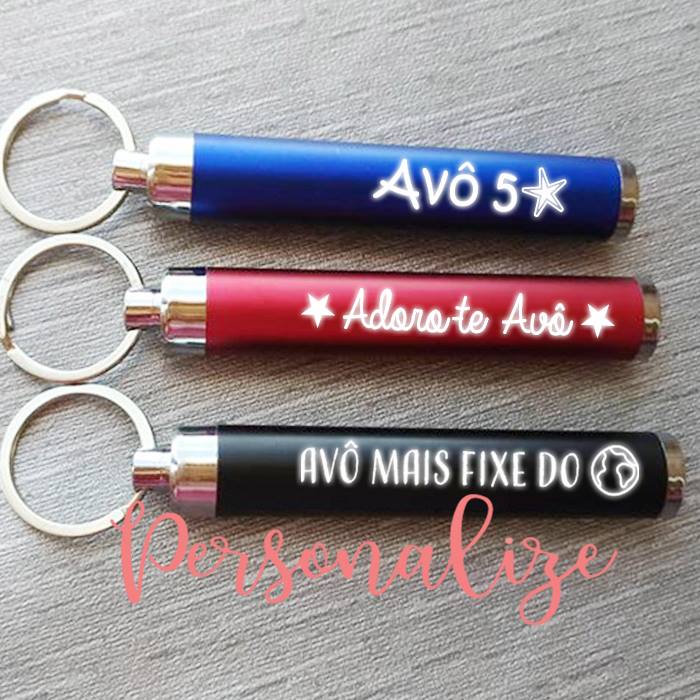 Porta chaves lanterna "avô" Personalize