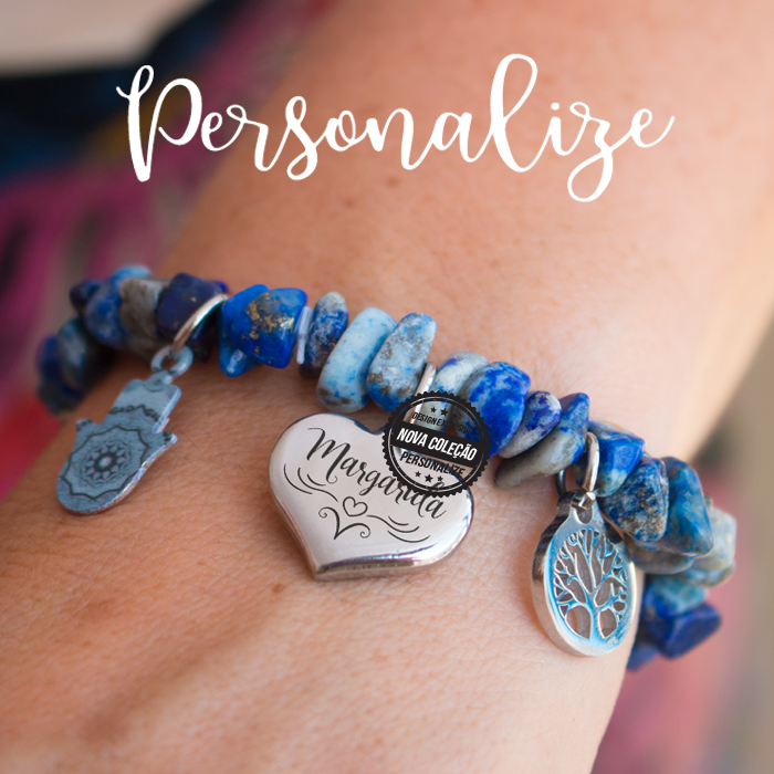 Pulseira de pedras naturais "Amuletos"