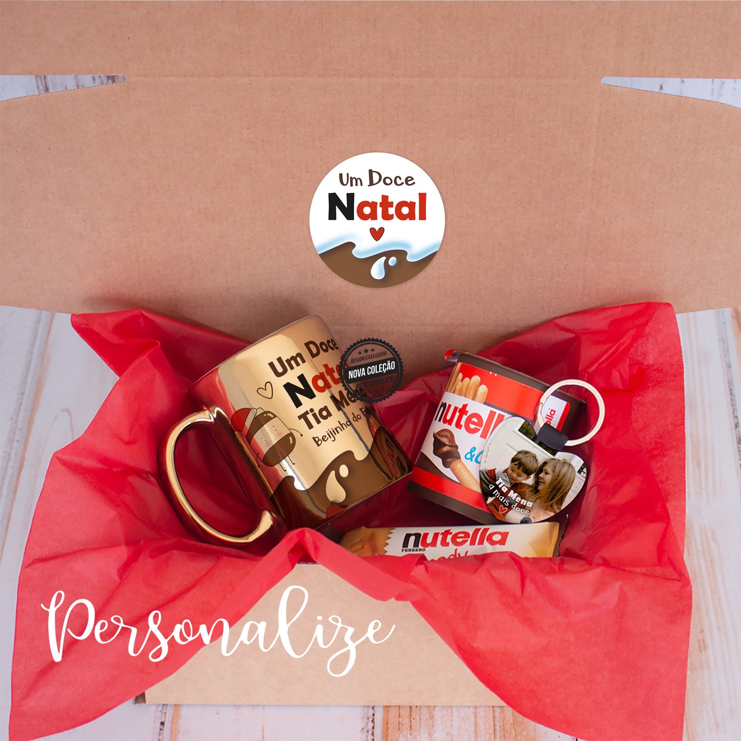 Kit Madrinha "Um doce Natal"