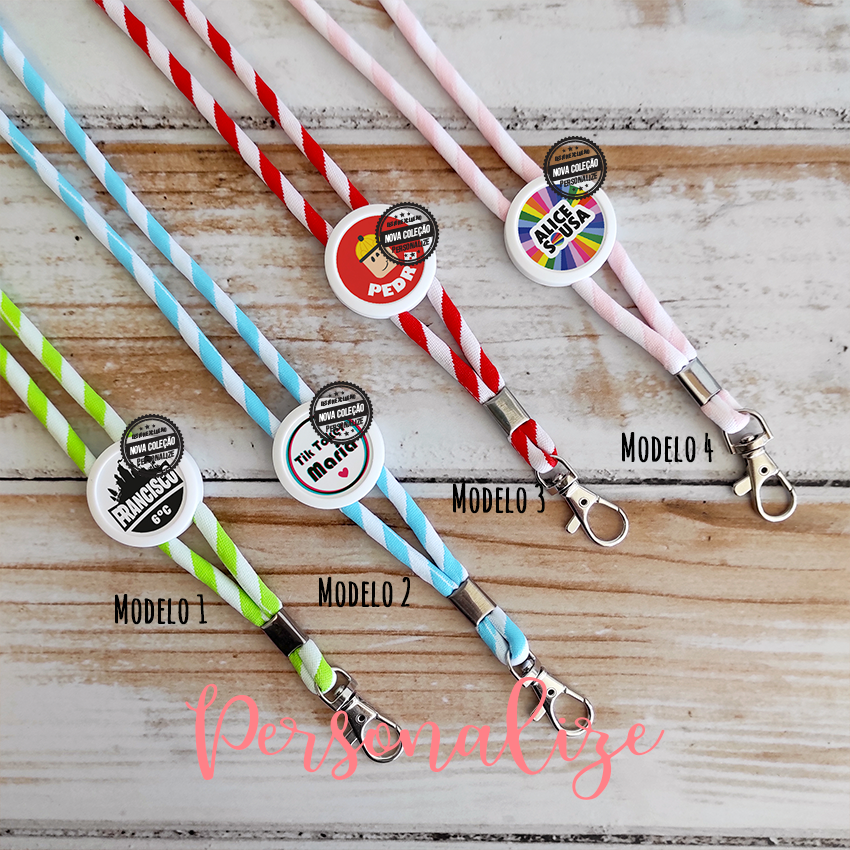Fitas de pescoço variadas