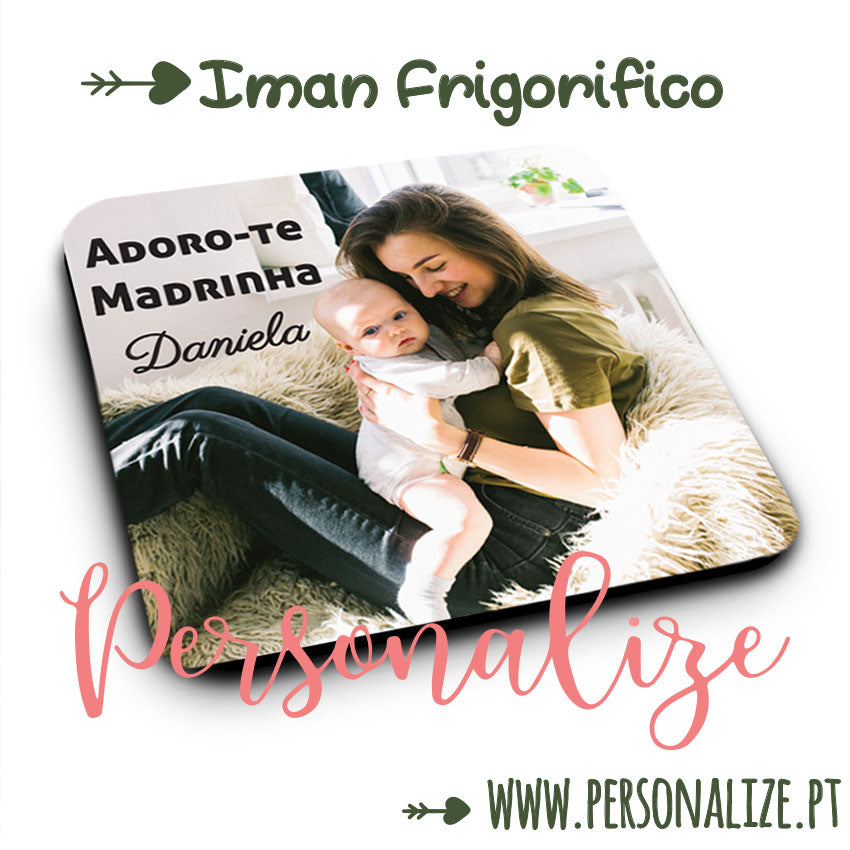 Íman Frigorífico com foto Personalize
