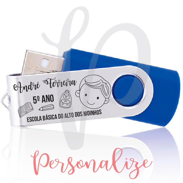 Pen USB 4GB " menino " Personalize