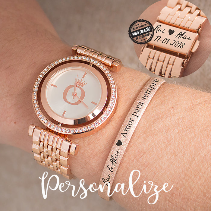 Relógio com mostrador rotativo e/ou pulseira