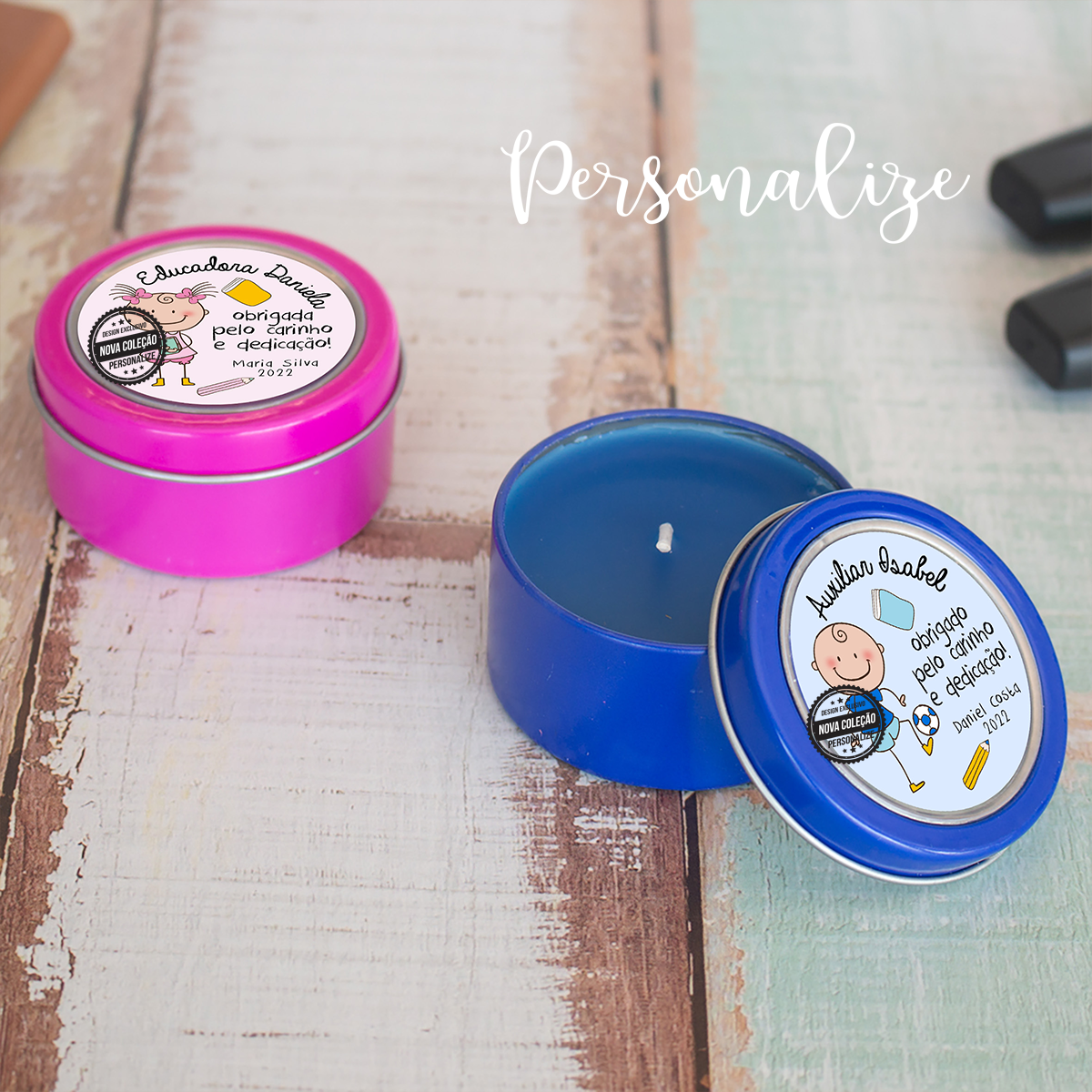 Velas perfumadas "Escolas"