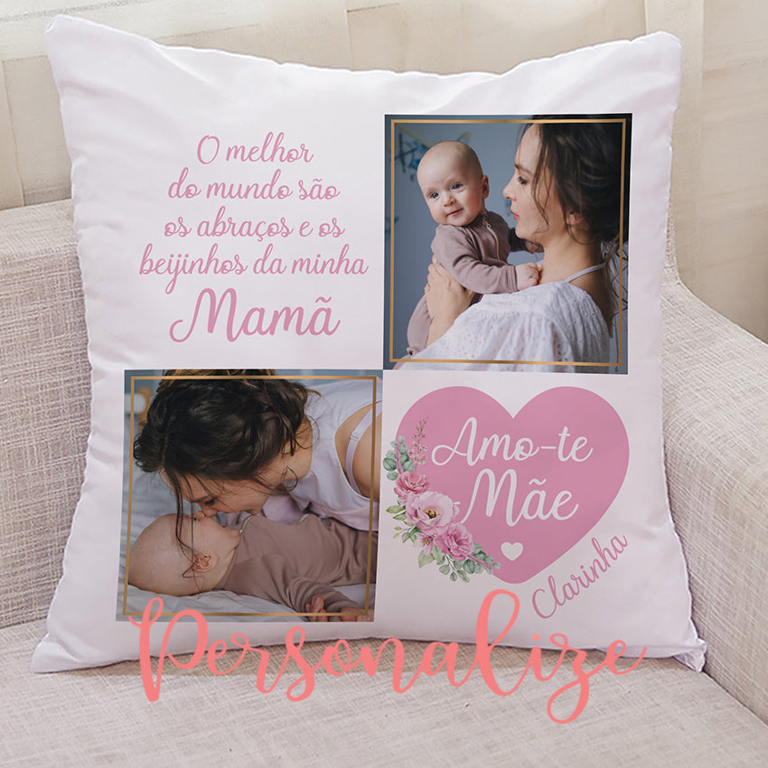 Almofada " Amo-te Mãe "