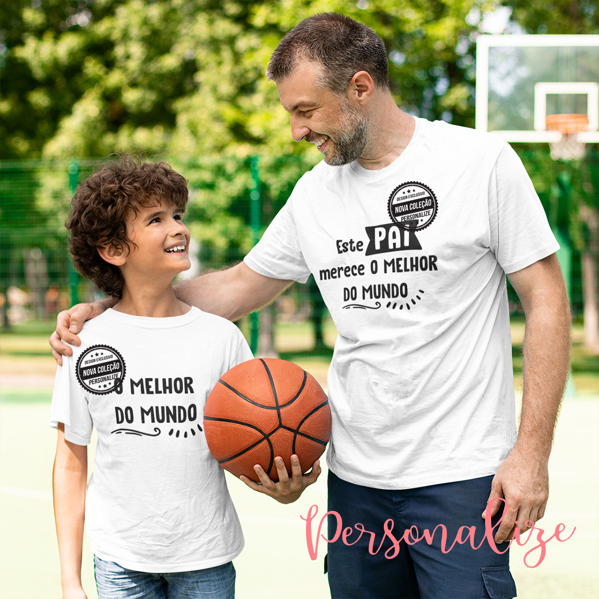 T-shirt Pai e/ou filho " O melhor do mundo"