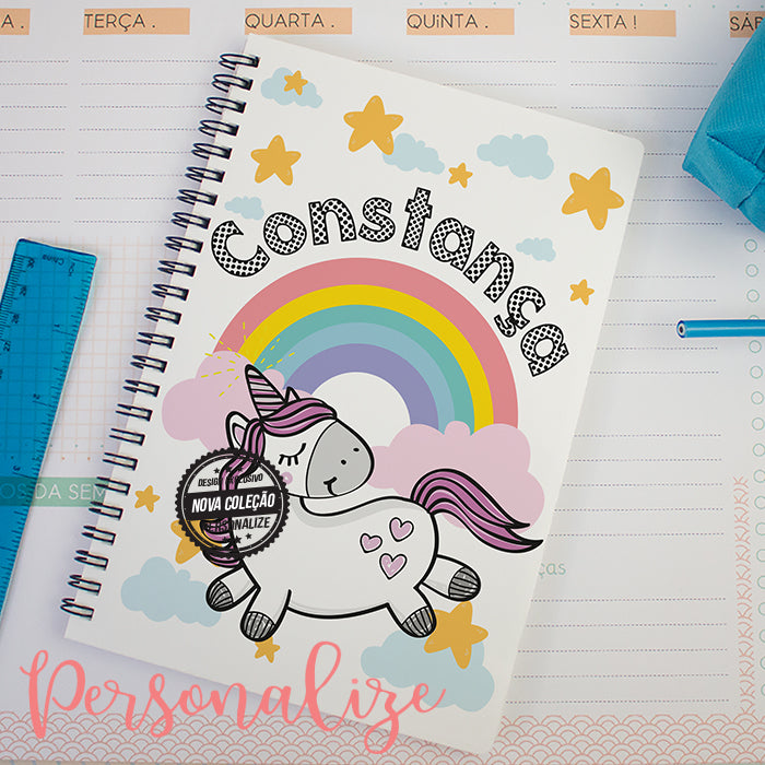 Caderno " Unicórnio "