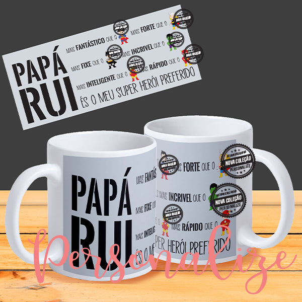 Caneca dos super Heróis