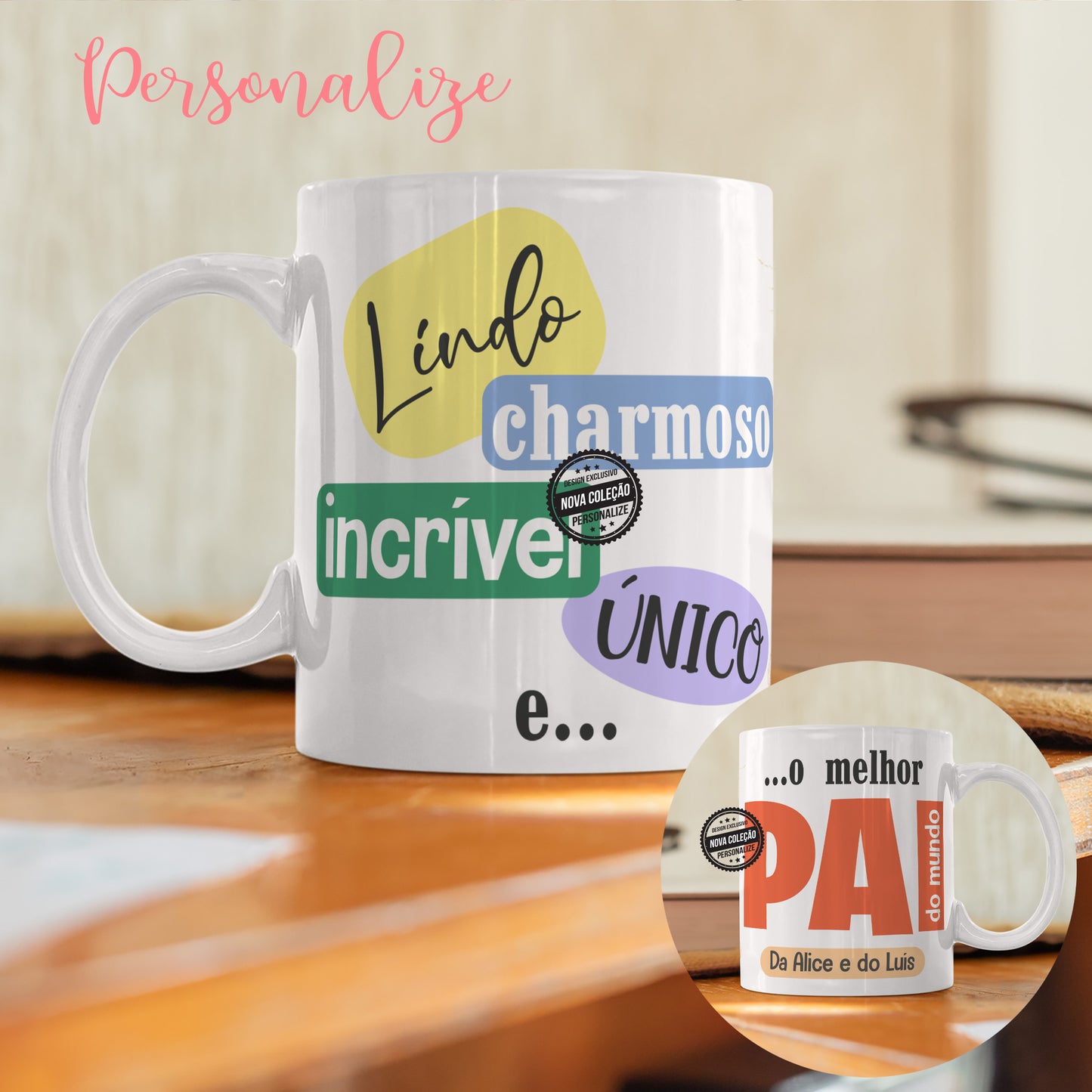 Caneca " O melhor Pai"