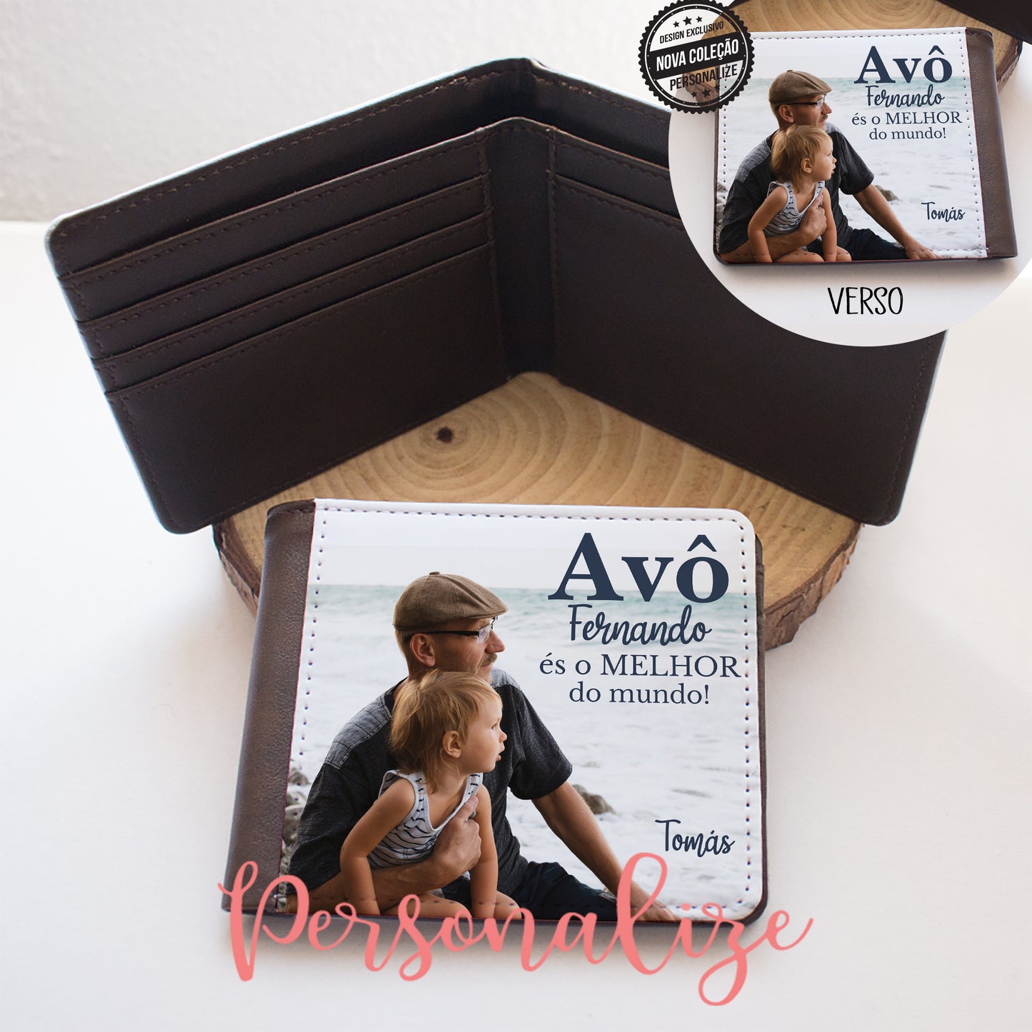 Carteira " Avô és o melhor do mundo "