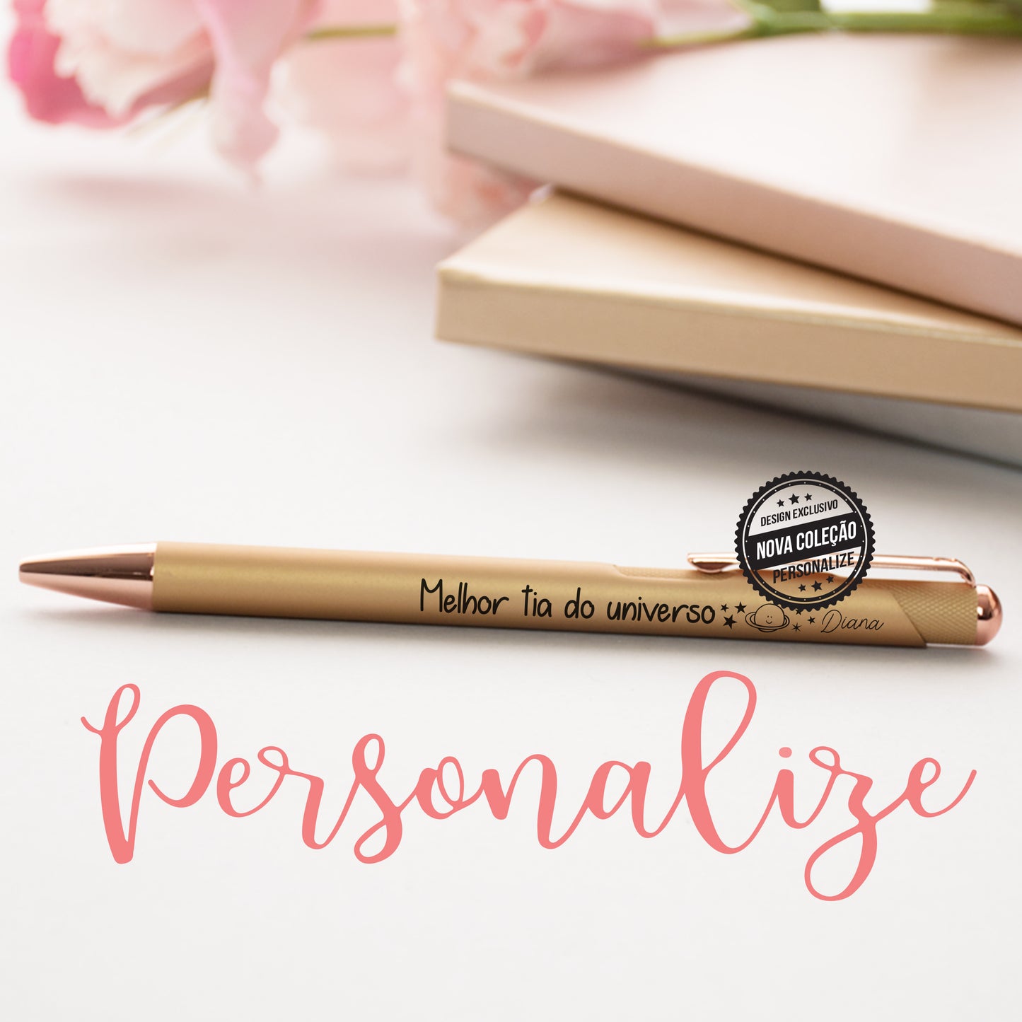 Esferográfica em metal Personalize
