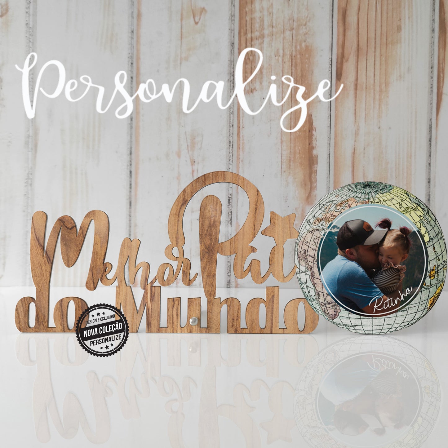 Moldura " Melhor Pai do Mundo "