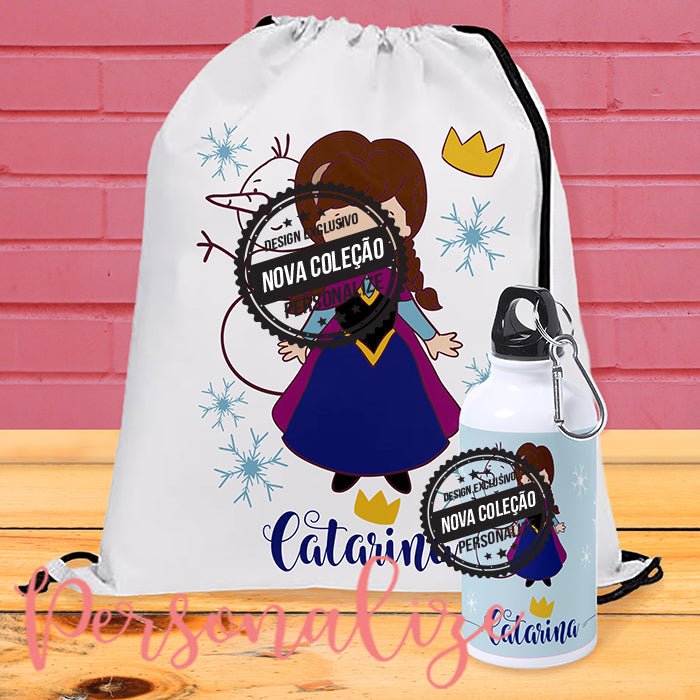 Mochila saco com a "ANA "