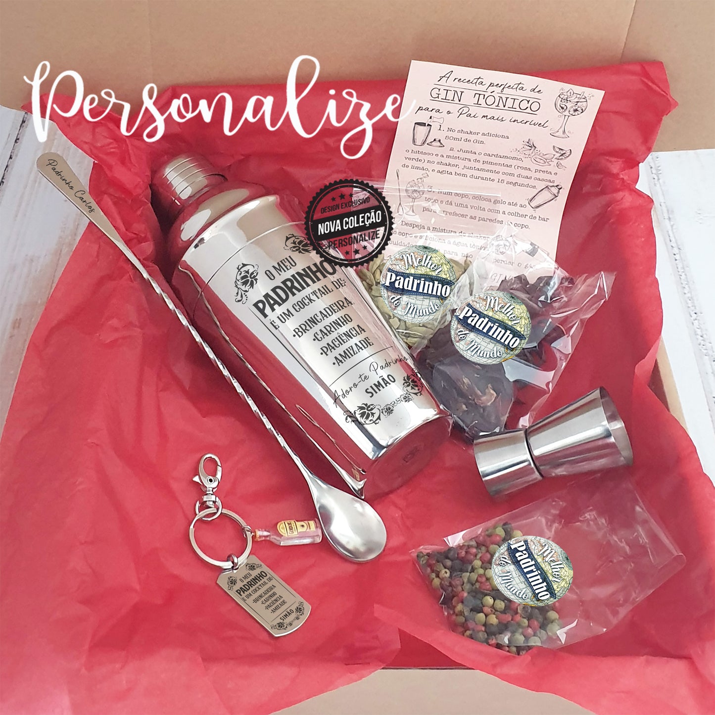 Kit " Gin Padrinho "