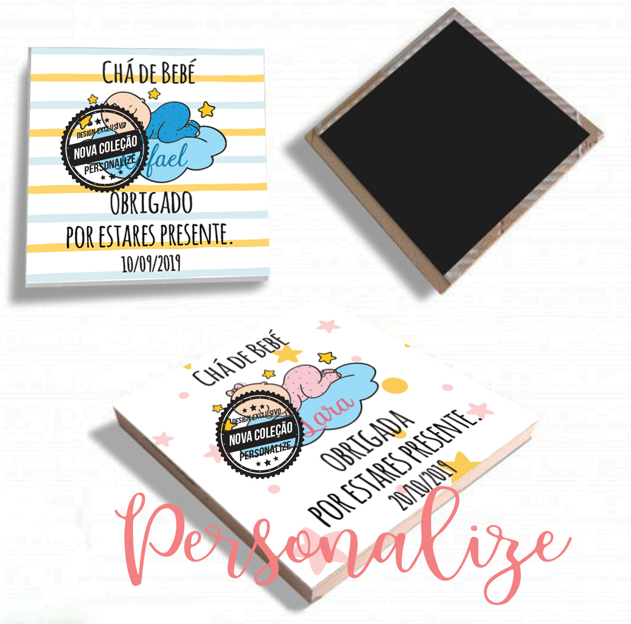 Iman chá de bebé Personalize