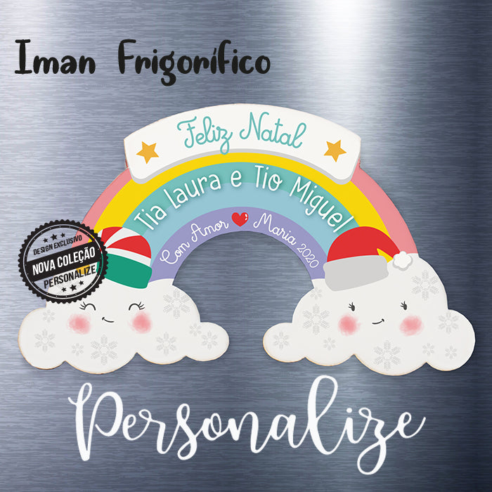 Íman arco-íris Natal