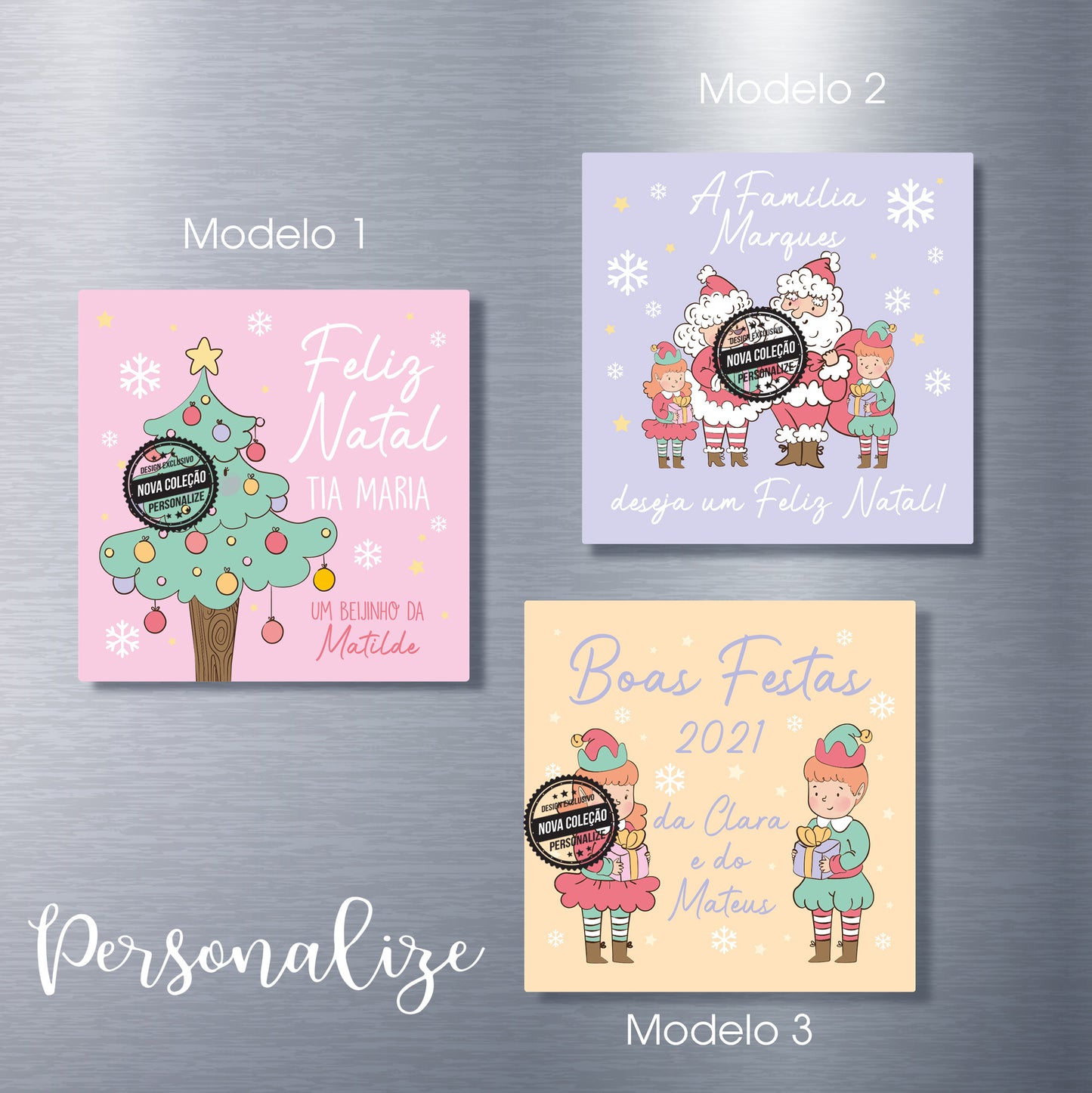 Imans de frigorífico "Natal"