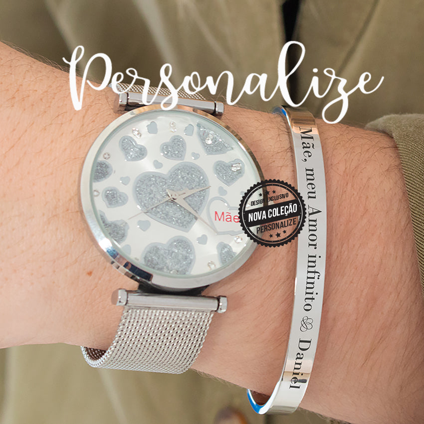 Relógio e/ ou pulseira " Mãe "