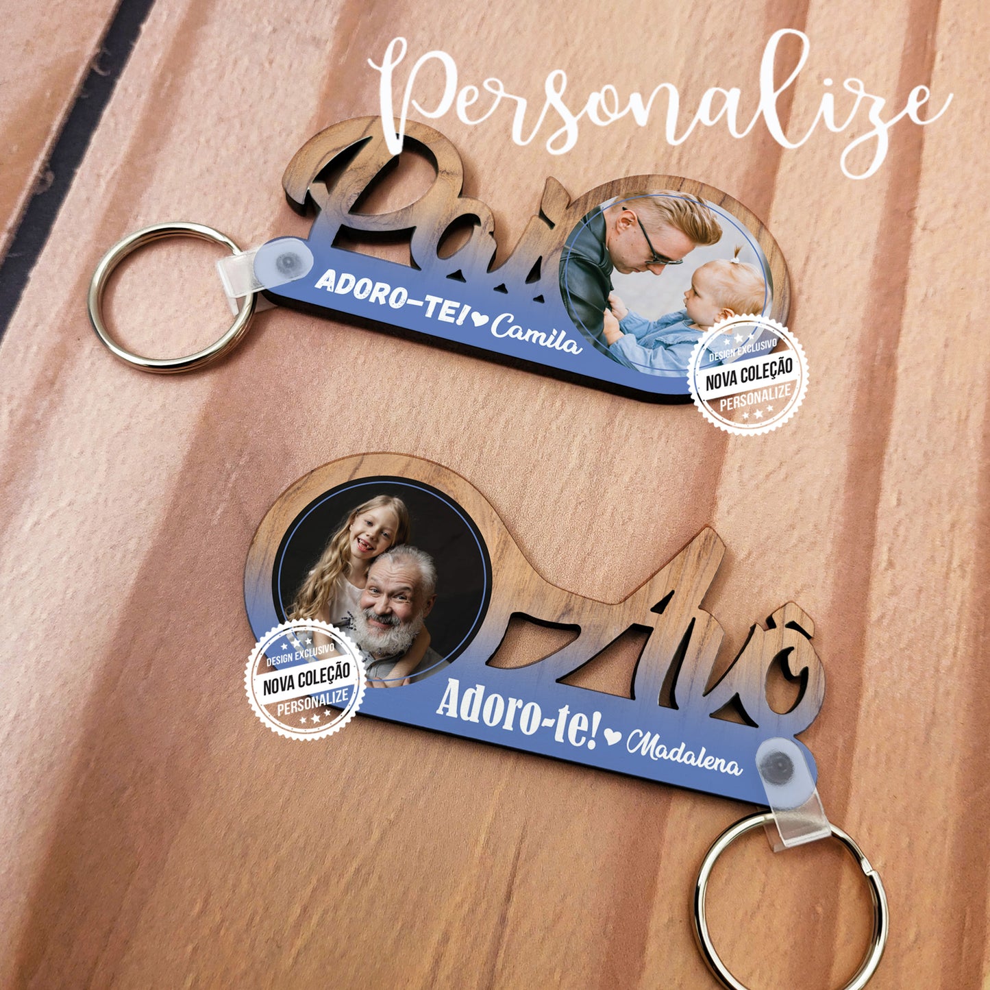 Porta chaves " Pai ou Avô"
