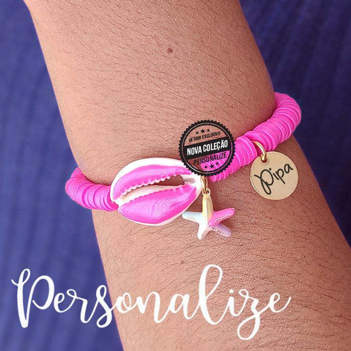 Pulseira missangas " búzio "
