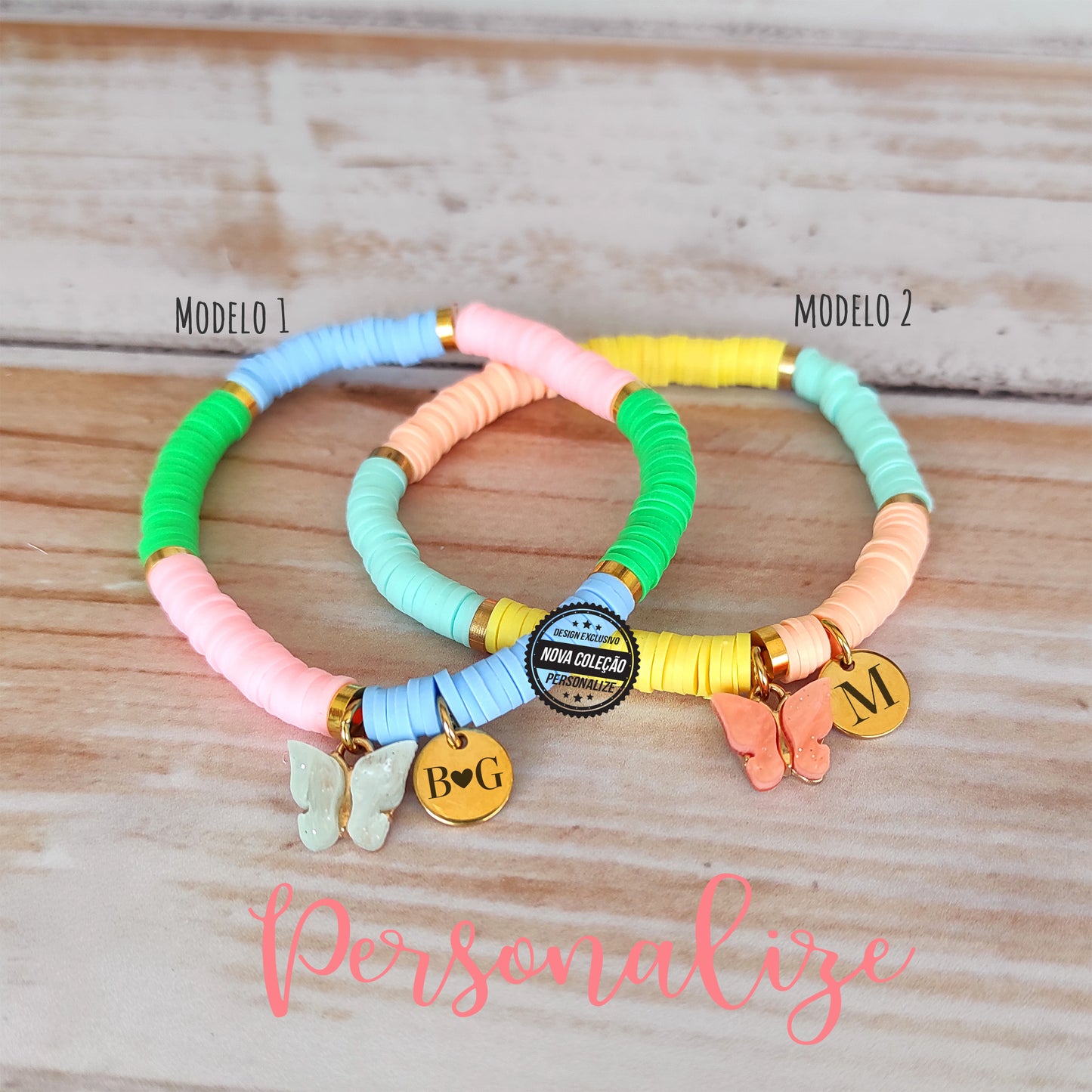 Pulseira Summer "Borboletas"