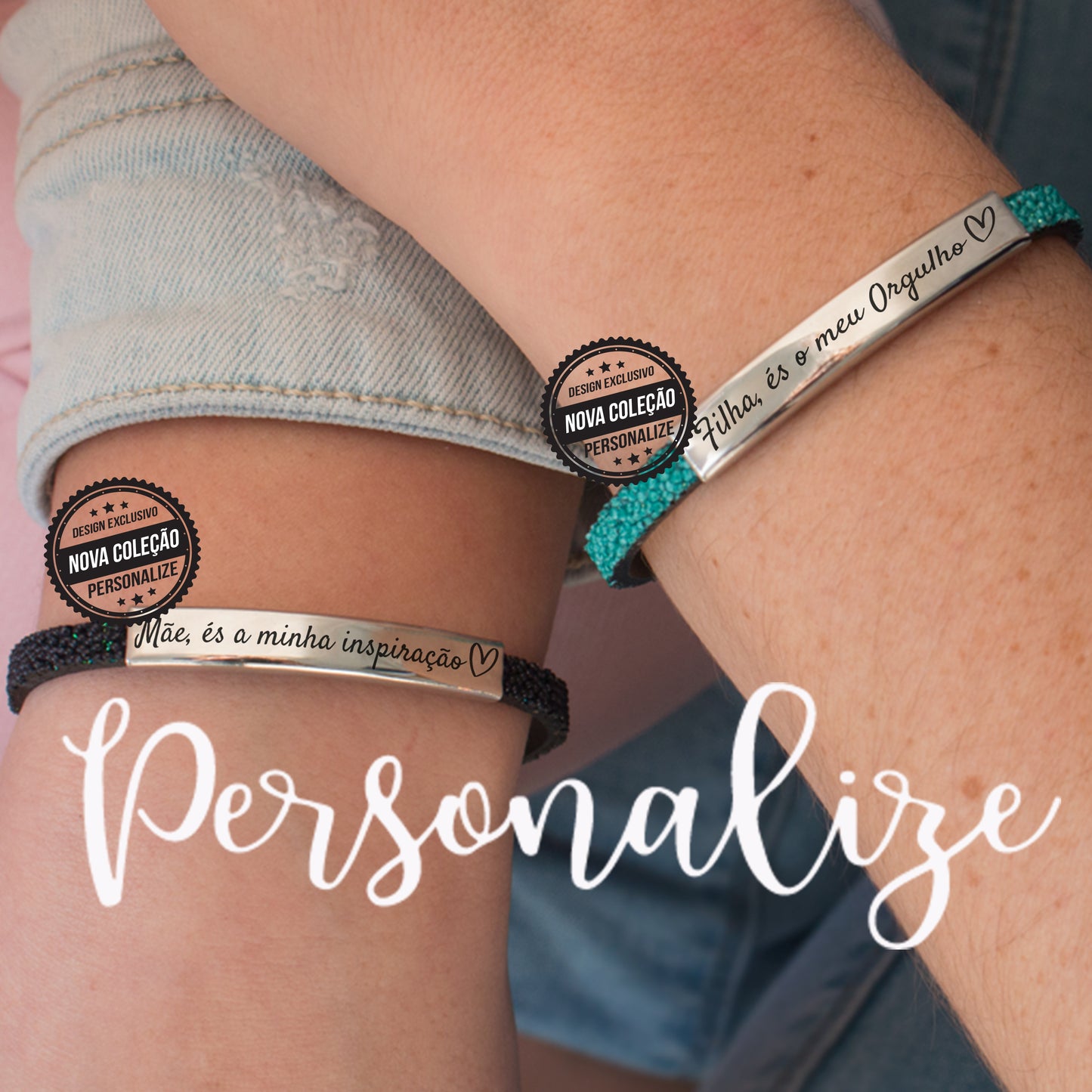 Pulseira " Mae e/ou Filha"