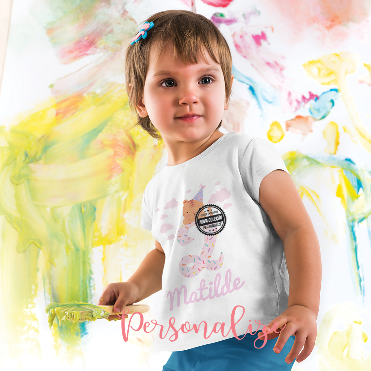 7º Aniversário Meninas T Shirt Impressão Gráfica T Shirt - Temu Portugal
