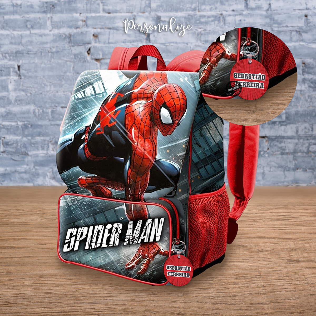 Mochila XL "Homem-aranha"