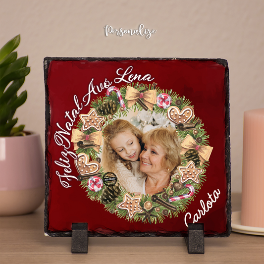 Moldura de xisto "Grinalda"