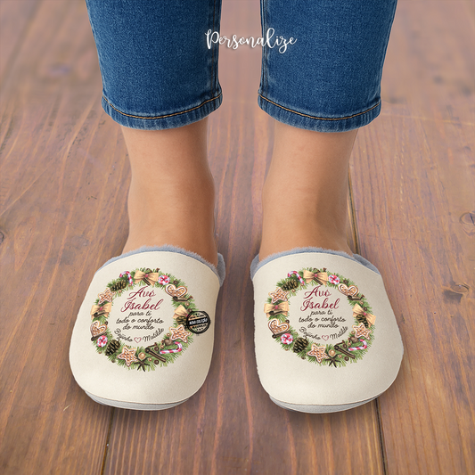 Chinelos de Natal "Grinalda"