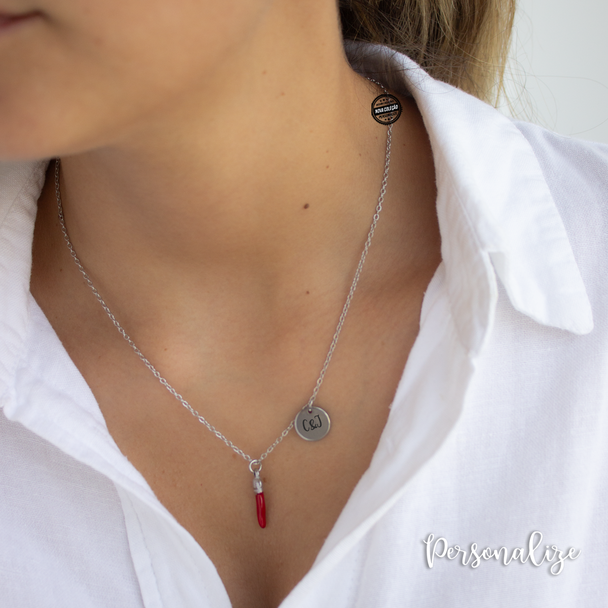 Fio pepper"Iniciais"