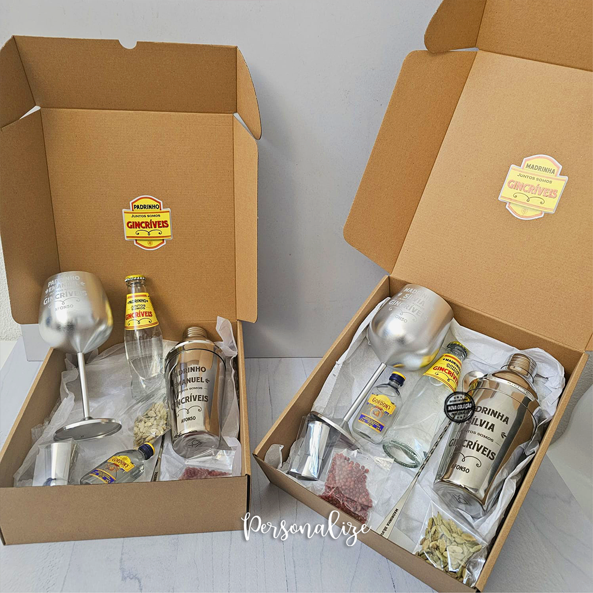 Kit de gin "Gincríveis"