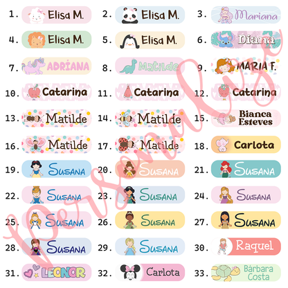 Kit de autocolantes  "Básico "