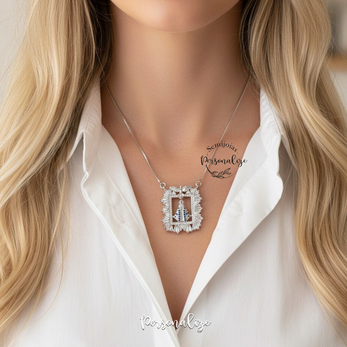 Fio semijoia santa e fénix