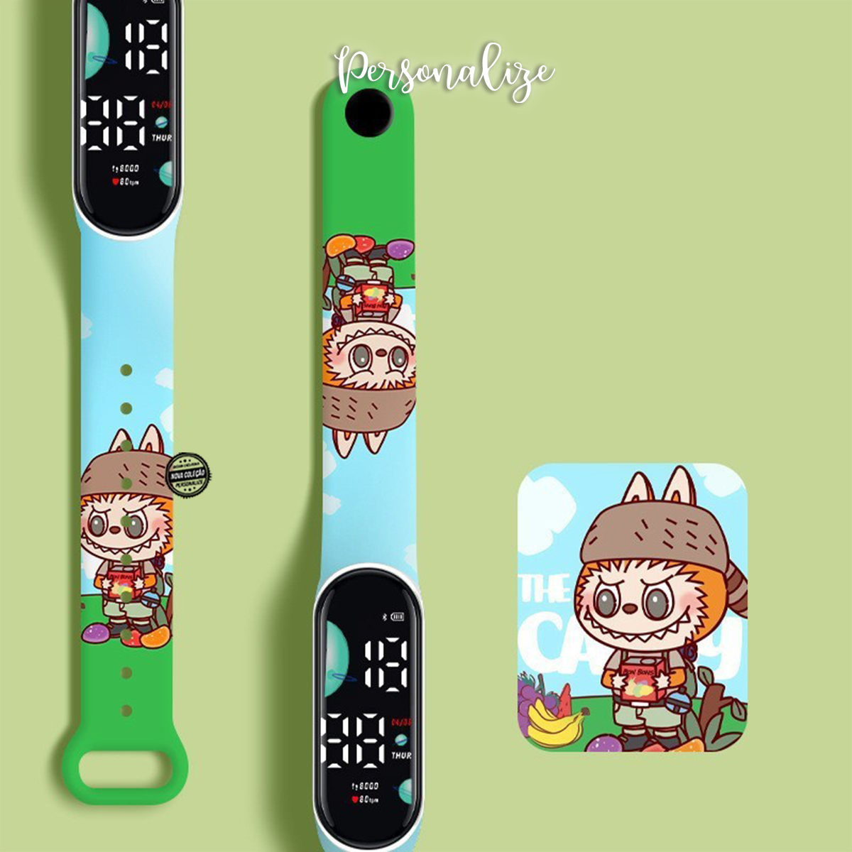 Rel Gio DIGITAL LABUBU Personalize