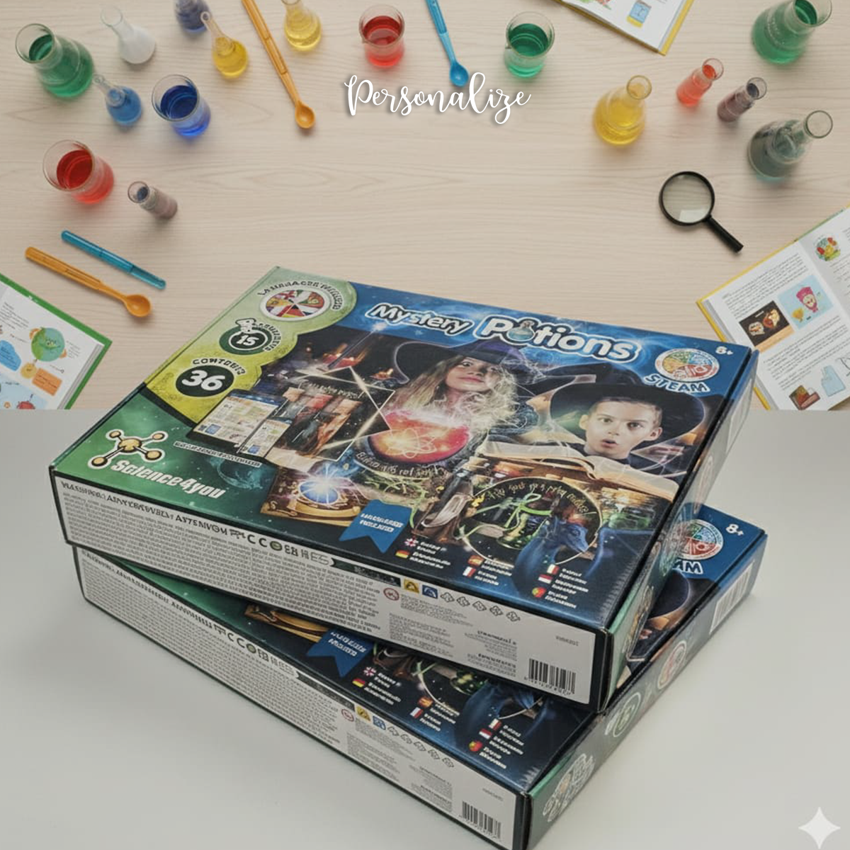 Jogo de criança science4you "Poções misteriosas"