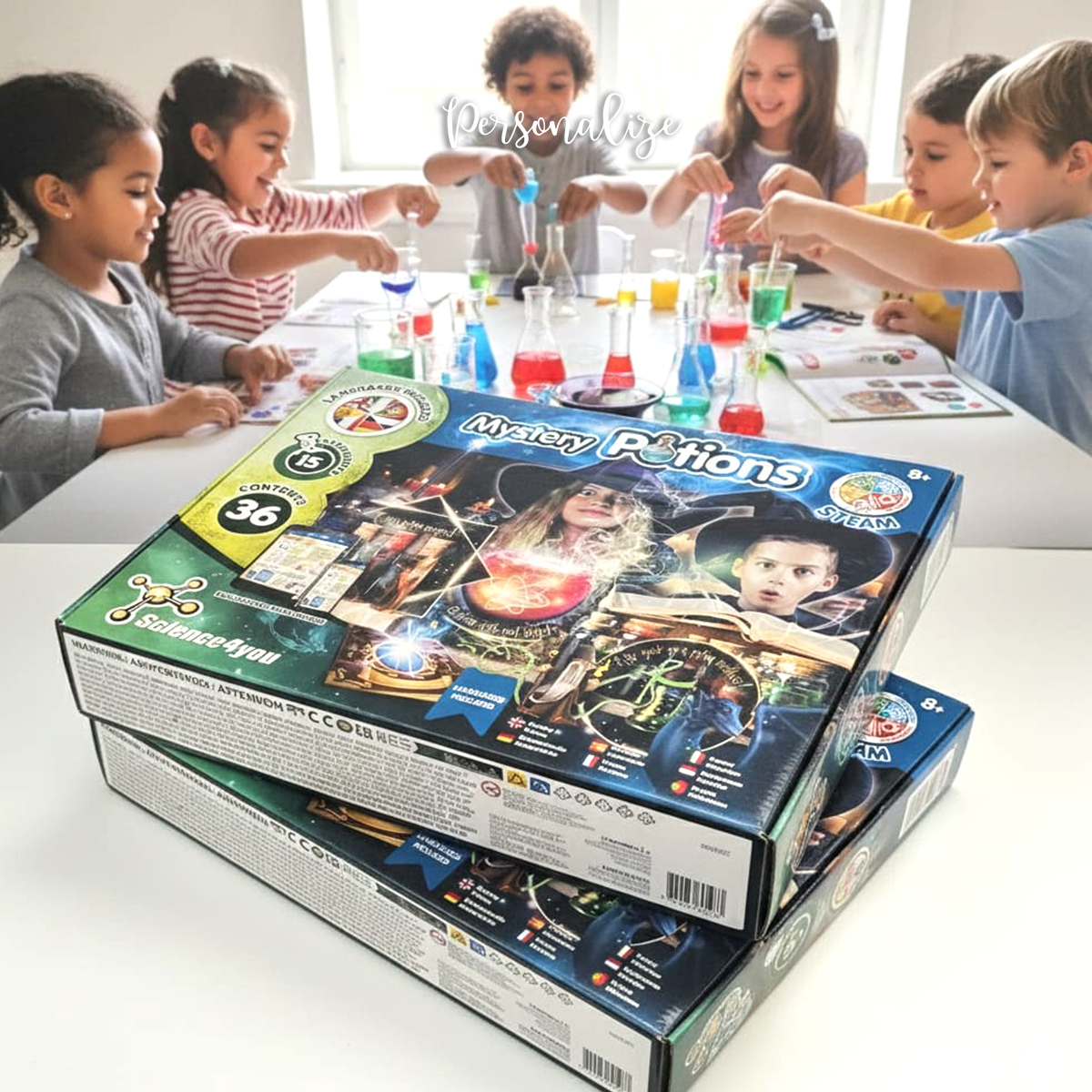 Jogo de criança science4you "Poções misteriosas"