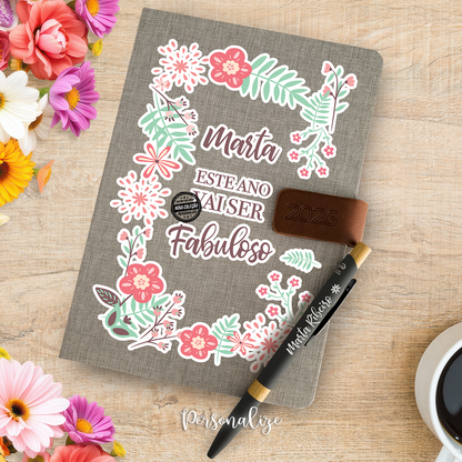 Agenda A5 diária 2026 " Este ano vai ser Fabuloso "