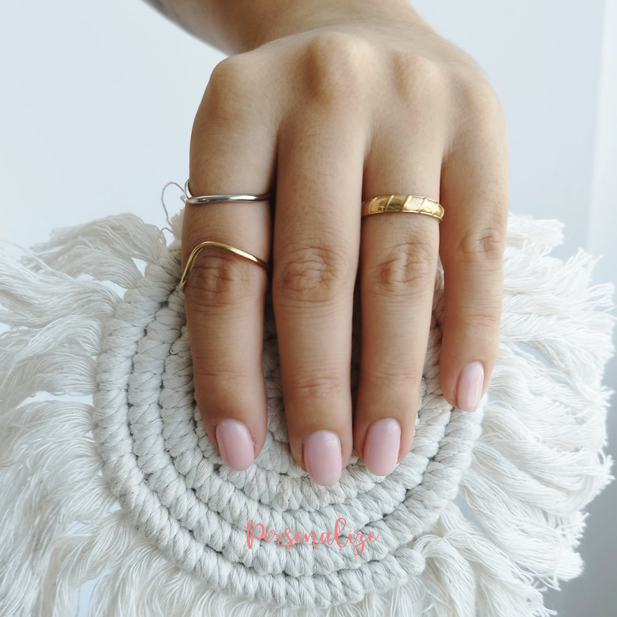 Anéis ajustáveis Trendy