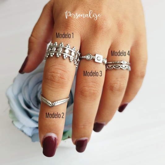 Aneis ajustáveis "Look"