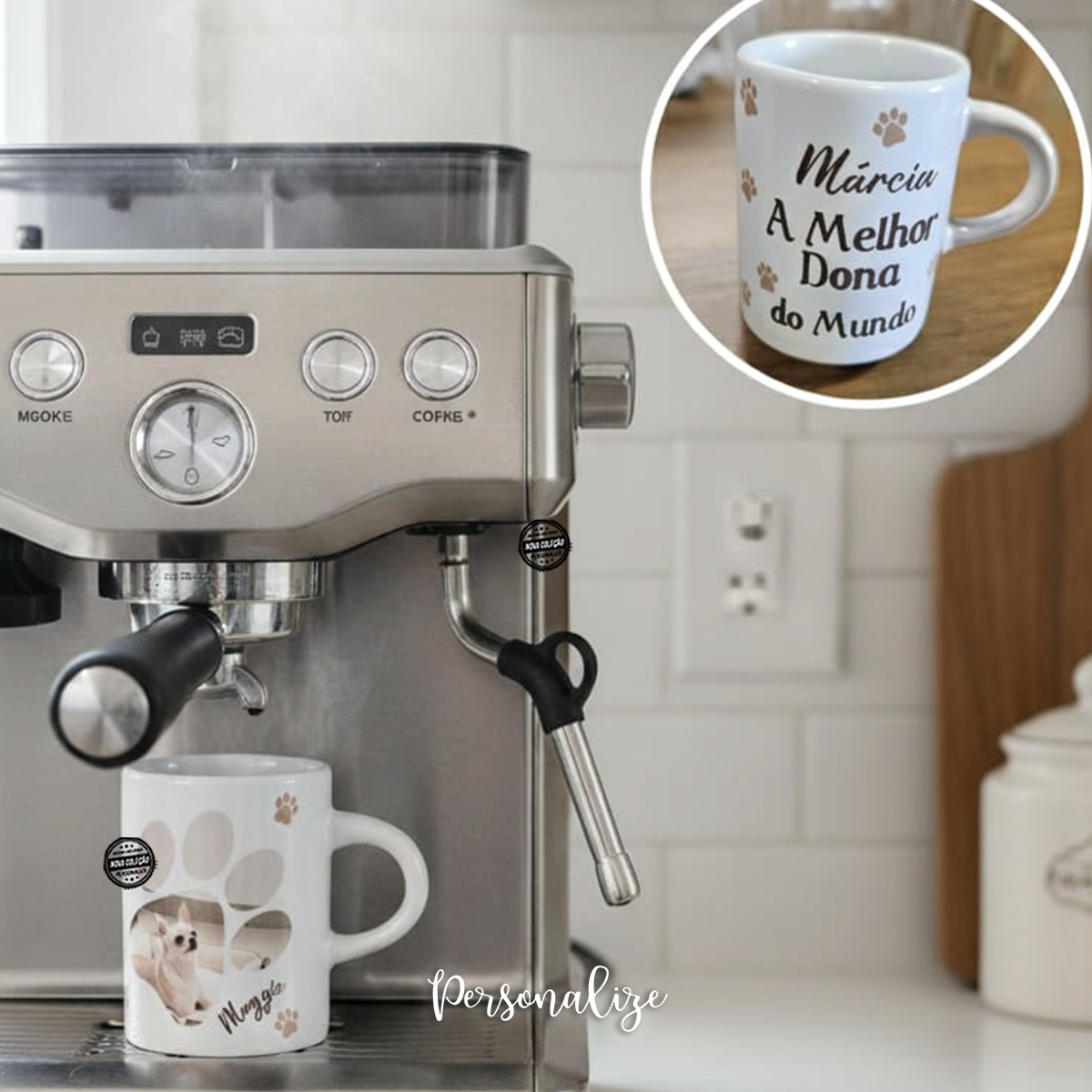 Chávena de café espresso" A melhor dona..."